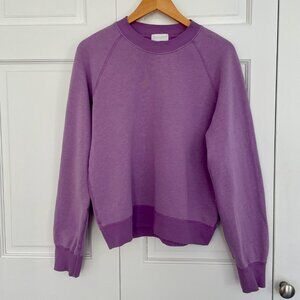 SOLD John Elliott Fleece Crewneck Sweatshirt | Purple | Unisex